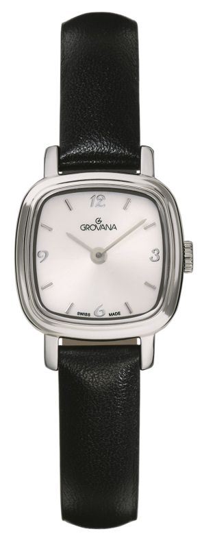 RELOJ DE MUJER GROVANA, 21 mm, Esfera plateada, MAYFAIR